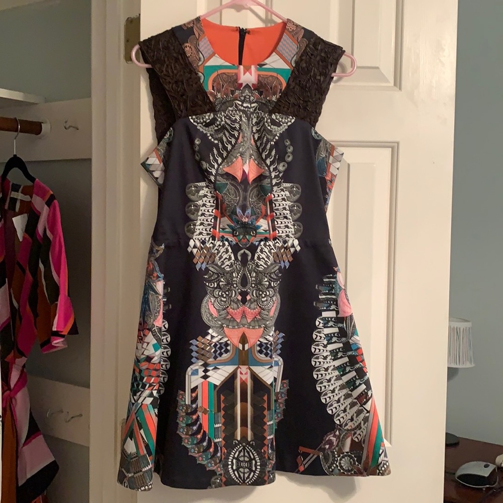 Alexis Lucio Aztec dress
